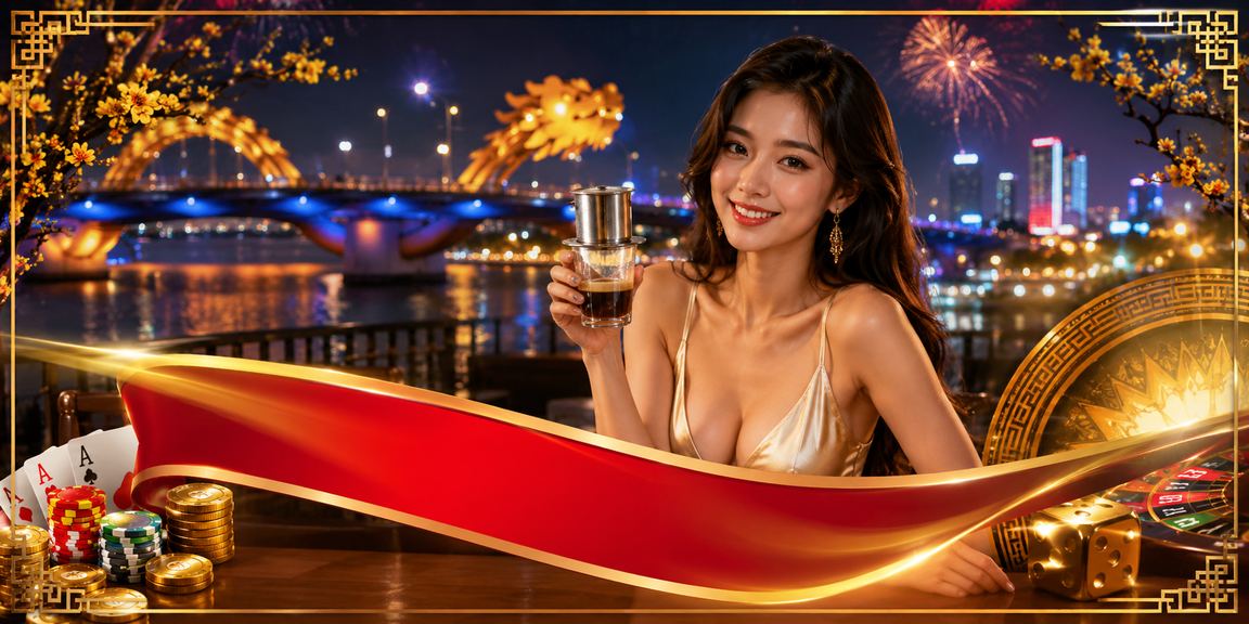 Người dùng Đà Nẵng uống cà phê buổi sáng và truy cập nền tảng cá cược uuu88 trên điện thoại